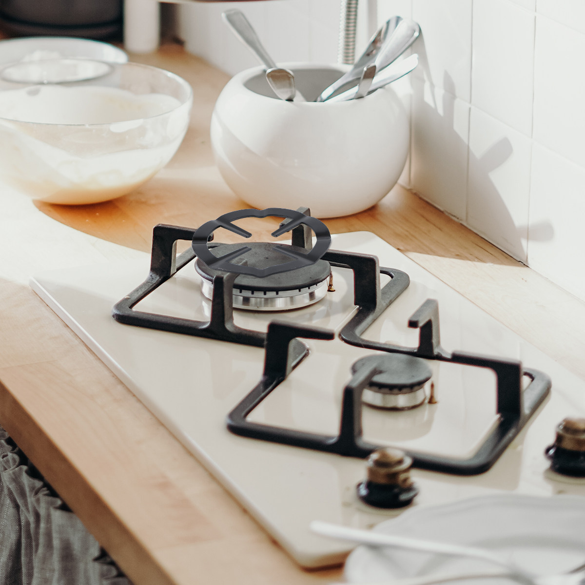 Soporte para ollas, estante pa - Home Cooking Gas reseña y precio